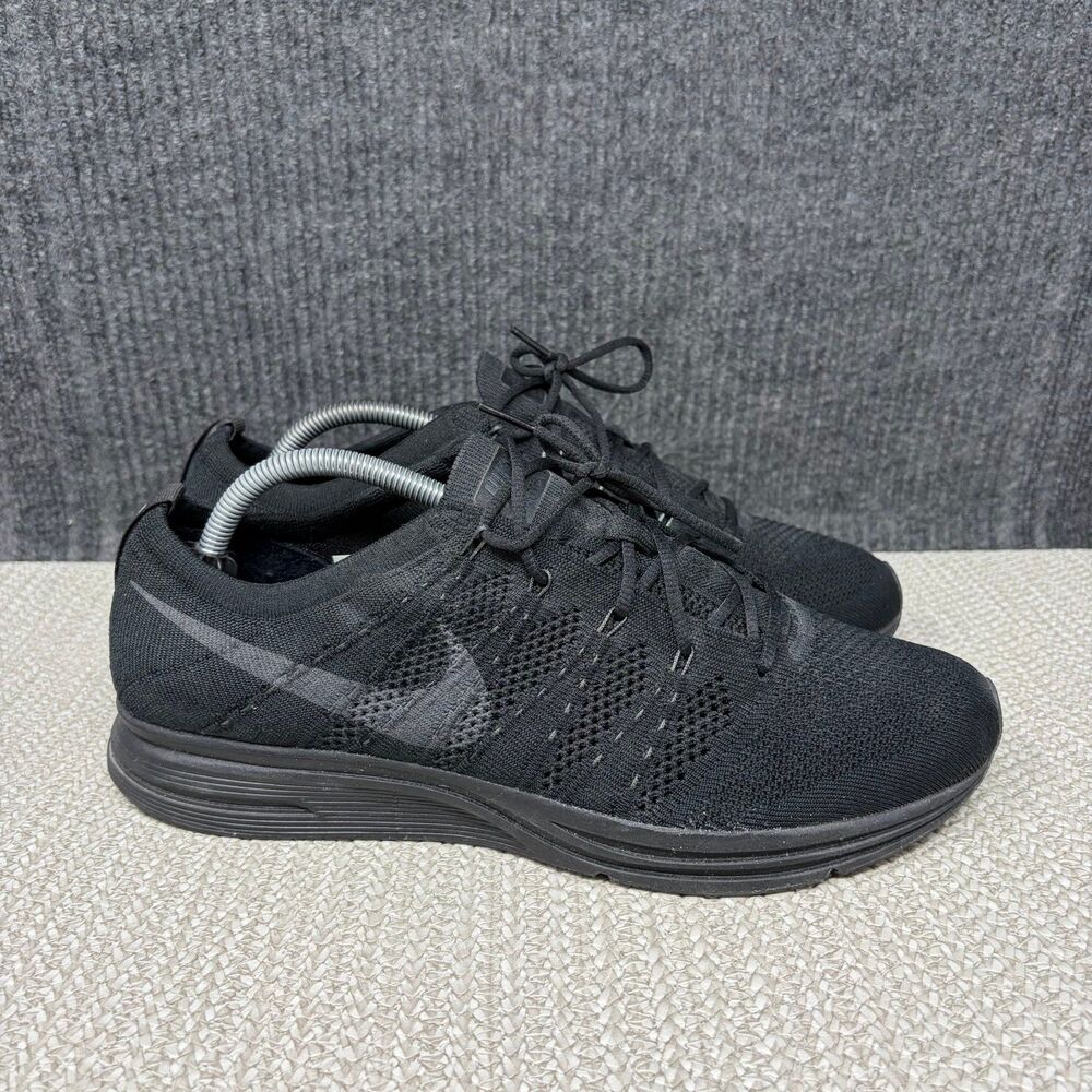 Nike Flyknit Trainer 2018 Black Anthracite Running Shoes Men’s 10.5 AH8396-004